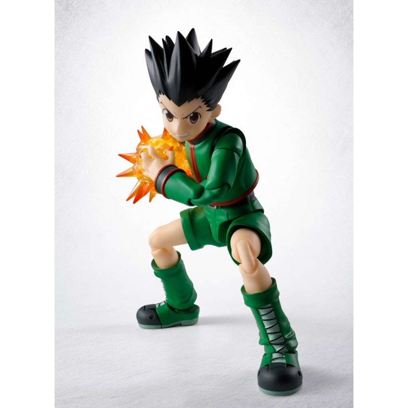 BANDAI HUNTER X HUNTER GON FREECSS S.H. FIGUARTS RE-RUN ACTION FIGURE
