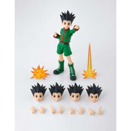 BANDAI HUNTER X HUNTER GON FREECSS S.H. FIGUARTS RE-RUN ACTION FIGURE