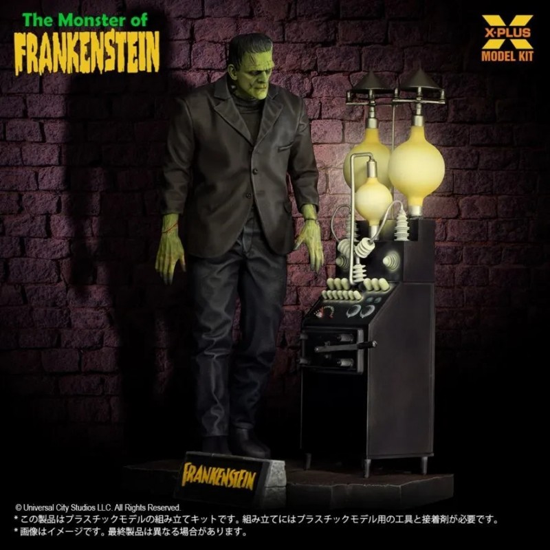 UNIVERSAL MONSTERS THE MONSTER OF FRANKENSTEIN 1/8 MODEL KIT FIGURE X-PLUS