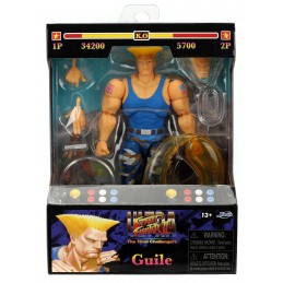 ULTRA STREET FIGHTER II GUILE PLAYER 2 VARIANT ACTION FIGURE JADA TOYS