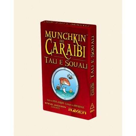 MUNCHKIN DEI CARAIBI - TALI E SQUALI ESPANSIONE ITALIANO RAVEN