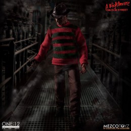 MEZCO TOYS A NIGHTMARE ON ELM STREET - FREDDY KRUEGER CLOTH ONE:12 ACTION FIGURE