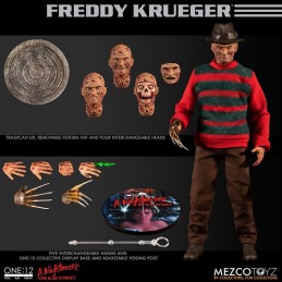 MEZCO TOYS A NIGHTMARE ON ELM STREET - FREDDY KRUEGER CLOTH ONE:12 ACTION FIGURE