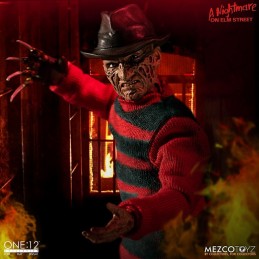 MEZCO TOYS A NIGHTMARE ON ELM STREET - FREDDY KRUEGER CLOTH ONE:12 ACTION FIGURE