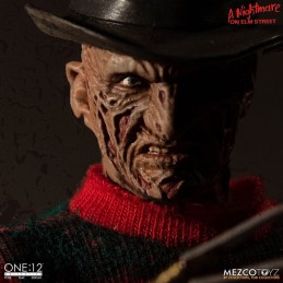 MEZCO TOYS A NIGHTMARE ON ELM STREET - FREDDY KRUEGER CLOTH ONE:12 ACTION FIGURE
