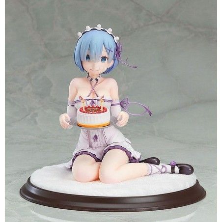 RE:ZERO STARTING LIFE IN ANOTHER WORLD PVC STATUE 1/7 REM BIRTHDAY CAKE 13 CM FIGURE