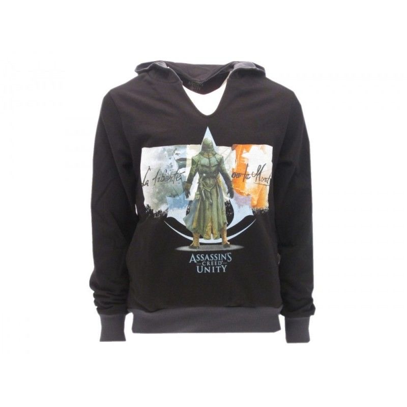 FELPA HOODIE ASSASSIN'S CREED UNITY NERA