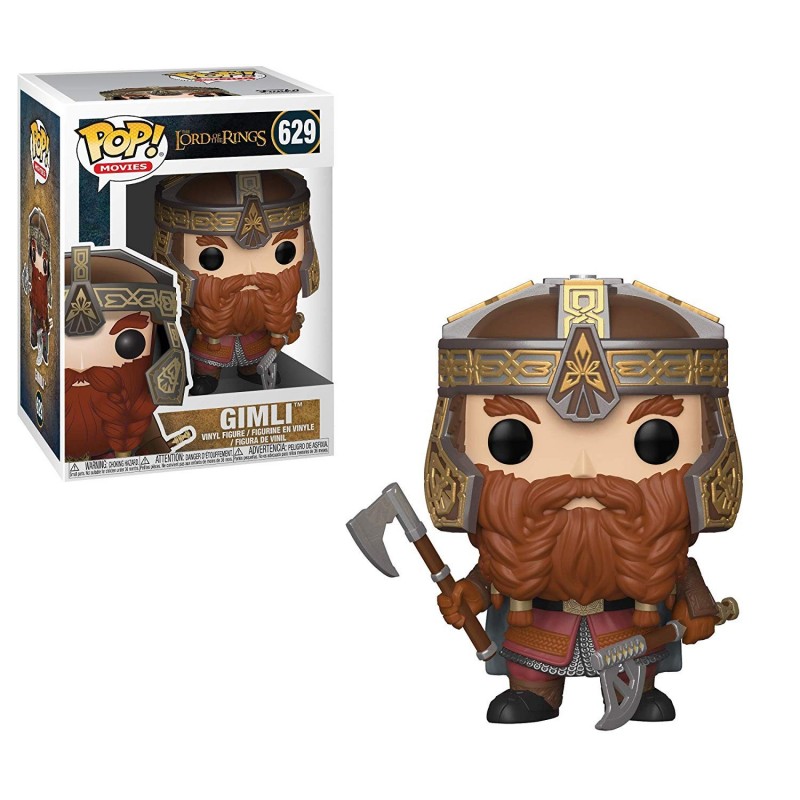 FUNKO POP! THE LORD OF THE RINGS - GIMLI BOBBLE HEAD KNOCKER FUNKO