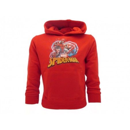 FELPA HOODIE MARVEL SPIDER-MAN ROSSA