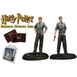 KNIGHT MODELS HARRY POTTER MINIATURE ADVENTURE GAME - FRED AND GEORGE WEASLEY PACK
