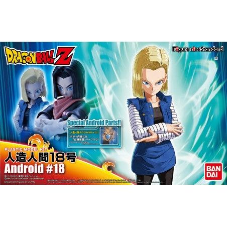 DRAGON BALL Z - FIGURE RISE ANDROID C-18 MODEL KIT ACTION FIGURE