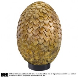 NOBLE COLLECTIONS GAME OF THRONES - VISERION DRAGON EGG 20 CM REPLICA