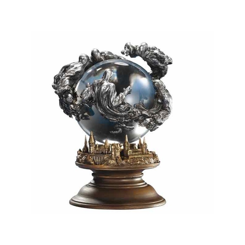 NOBLE COLLECTIONS HARRY POTTER - DEMENTORS CRYSTAL BALL SFERA CRISTALLO