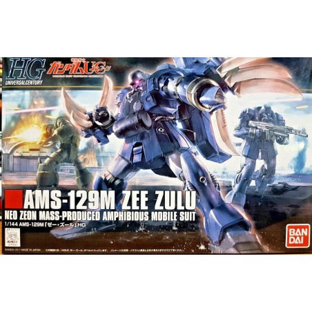 HIGH GRADE HGUC GUNDAM AMS-129M ZEE ZULU 1/144 MODEL KIT