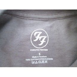 MAGLIA T SHIRT FOO FIGHTERS A MATTER OF TIME GRIGIA SCURA