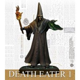 HARRY POTTER MINIATURE ADVENTURE GAME - BARTY CROUCH JR AND DEATH EATERS KNIGHT MODELS