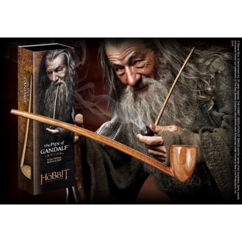 IL SIGNORE DEGLI ANELLI LORD OF THE RINGS - PIPA DI GANDALF NOBLE COLLECTIONS