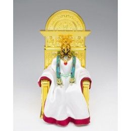 BANDAI SAINT SEIYA MYTH CLOTH EX ARIES SHION SURPLICE POPE SET WITH THRONE