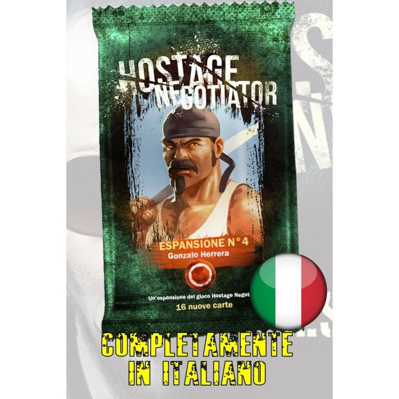 DO NOT PANIC GAMES HOSTAGE NEGOTIATOR ESP.4 GONZALO HERRERA EDIZIONE ITALIANA