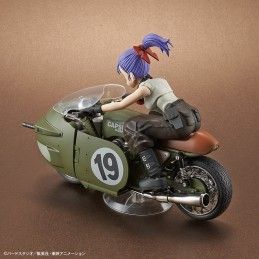 BANDAI DRAGON BALL - FIGURE RISE MECH BULMA MOTORCYCLE MODEL KIT ACTION FIGURE