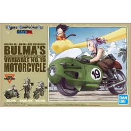 BANDAI DRAGON BALL - FIGURE RISE MECH BULMA MOTORCYCLE MODEL KIT ACTION FIGURE