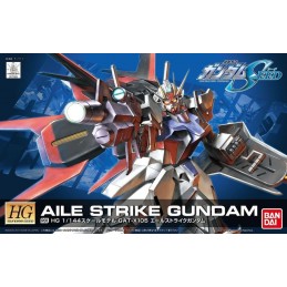 HIGH GRADE HG R01 AILE STRIKE GUNDAM 1/144 MODEL KIT ACTION FIGURE BANDAI