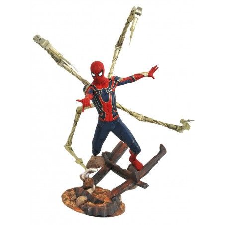 MARVEL PREMIER AVENGERS 3 IRON SPIDER-MAN STATUE RESIN FIGURE