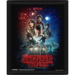 STRANGER THINGS LENTICULAR 3D POSTER 25X20CM PYRAMID INTERNATIONAL