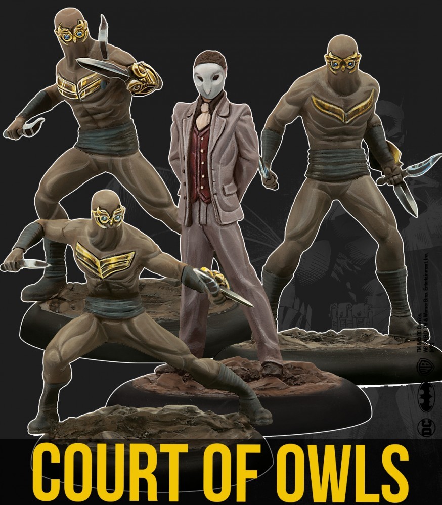 BUY BATMAN MINIATURE GAME - THE COURT OF OWLS CREW MINI RESIN STATU...