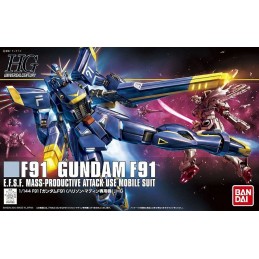 HIGH GRADE HGUC F91 GUNDAM F91 1/144 MODEL KIT BANDAI