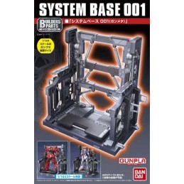 SYSTEM BASE 001 GUN METAL MODEL KIT BANDAI