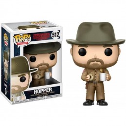 FUNKO FUNKO POP! STRANGER THINGS - HOPPER 512 BOBBLE HEAD KNOCKER FIGURE