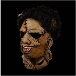 THE TEXAS CHAINSAW MASSACRE 2 LEATHERFACE MASK LATEX MASCHERA LATTICE TRICK OR TREAT STUDIOS