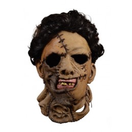 THE TEXAS CHAINSAW MASSACRE 2 LEATHERFACE MASK LATEX MASCHERA LATTICE TRICK OR TREAT STUDIOS