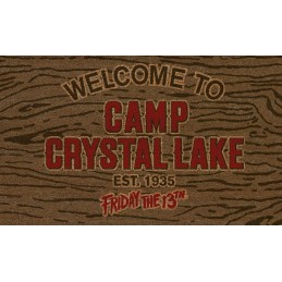 SD TOYS FRIDAY THE 13TH CAMP CRYSTAL LAKE DOORMAT ZERBINO 40X70CM