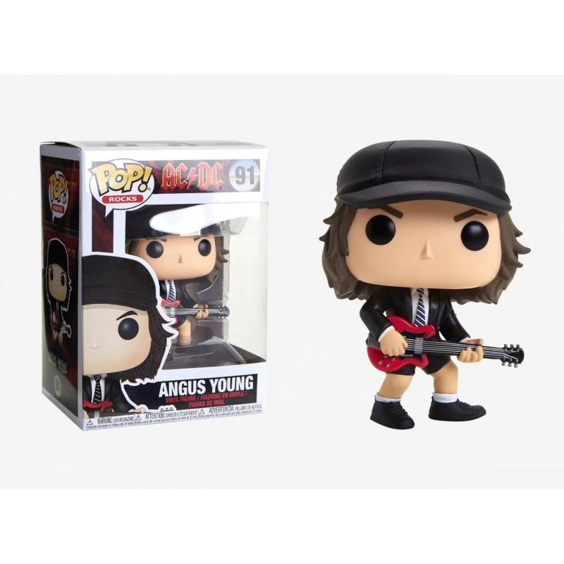 FUNKO POP! AC/DC - ANGUS YOUNG BOBBLE HEAD KNOCKER FIGURE FUNKO