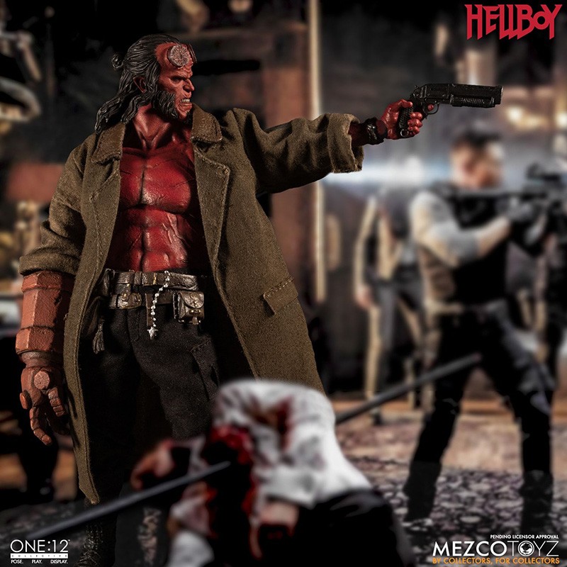 mezco one 12 hellboy