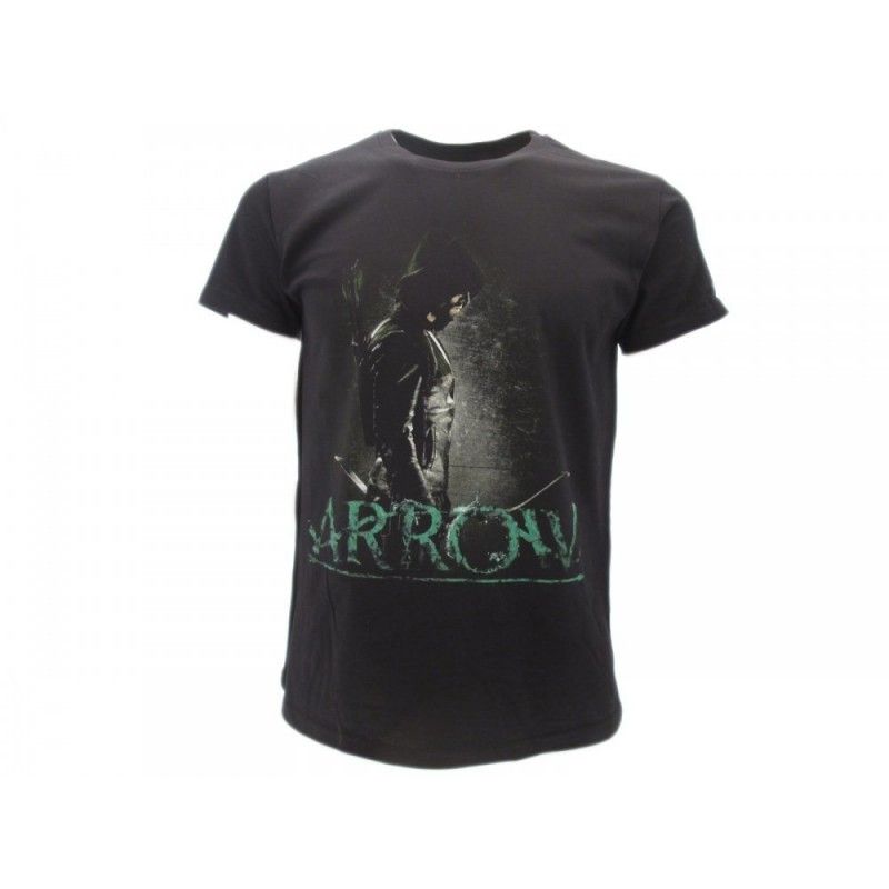 MAGLIA T SHIRT ARROW TELEVISION SERIES NERA MAGLIA T SHIRT ARROW TELEVISION SERIES NERA