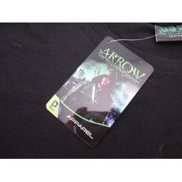 MAGLIA T SHIRT ARROW TELEVISION SERIES NERA