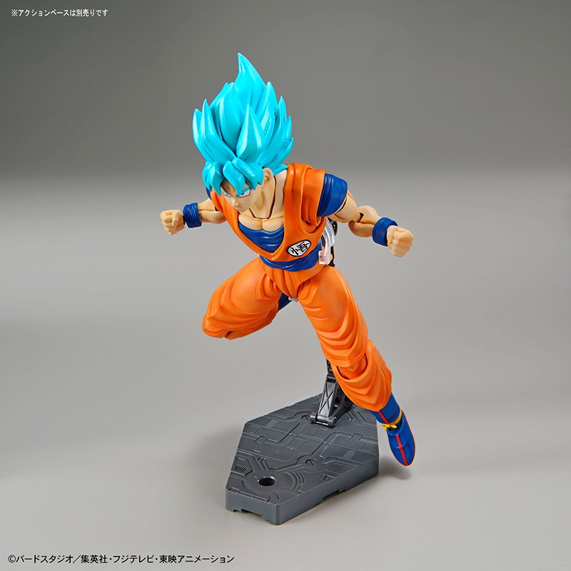 BANDAI DRAGON BALL FIGURE RISE SUPER SAIYAN GOD SS SON GOKU MODEL K