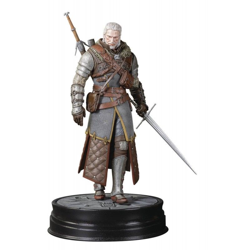 DARK HORSE THE WITCHER 3 WILD HUNT - GERALT GRANDMASTER URSINE PVC STATUE FIGURE