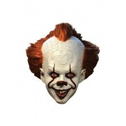 TRICK OR TREAT STUDIOS IT 2017 PENNYWISE DELUXE RUBBER MASK MASCHERA IN GOMMA