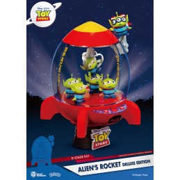 BEAST KINGDOM TOY STORY ALIEN ROCKET DLX D-STAGE 031 STATUE FIGURE DIORAMA