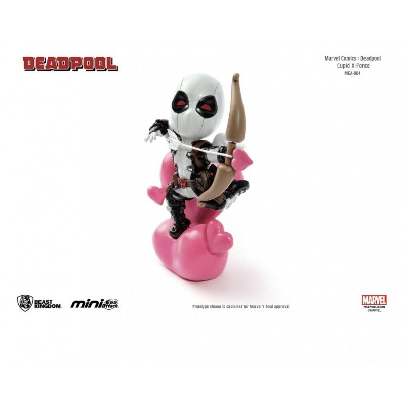 Marvel Comics Deadpool Cupid X Force Mini Egg Attack Figure Beast Kingdom