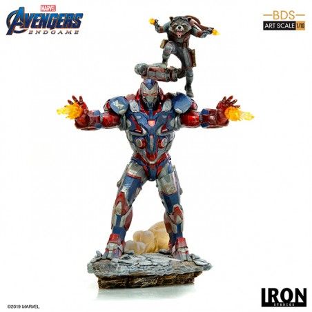 Avengers Endgame Iron Patriot And Rocket Bds Art Scale 1