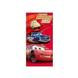 DISNEY CARS SAETTA MCQUEEN TEAM BEACH BATH TOWEL TELO DA MARE 140X70CM