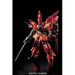 MASTER GRADE MG MSN-06S SINANJU VER KA TITANIUM FINISH 1/100 MODEL KIT BANDAI