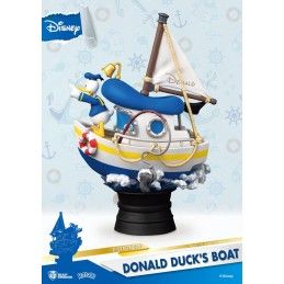 BEAST KINGDOM DISNEY DONALD DUCK'S BOAT D-STAGE 029 PAPERINO STATUE FIGURE DIORAMA