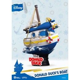 BEAST KINGDOM DISNEY DONALD DUCK'S BOAT D-STAGE 029 PAPERINO STATUE FIGURE DIORAMA