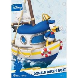 BEAST KINGDOM DISNEY DONALD DUCK'S BOAT D-STAGE 029 PAPERINO STATUE FIGURE DIORAMA